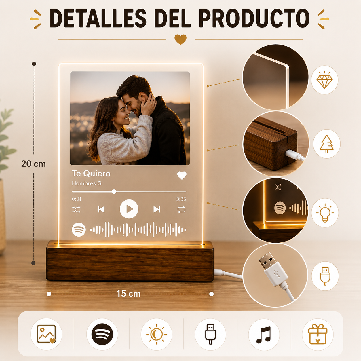 Placa personalizada